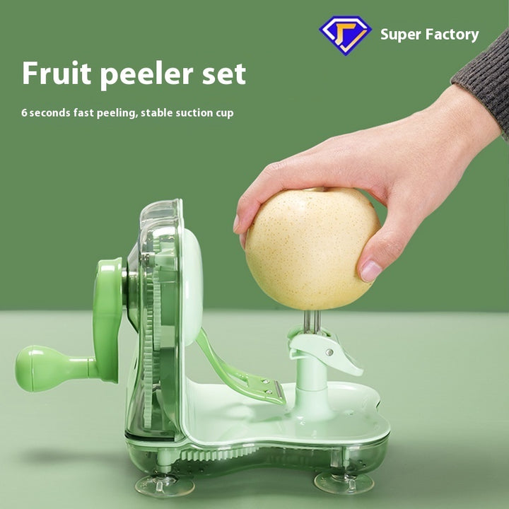 Two-in-one Hand Shake Fruit Cutter Peeler