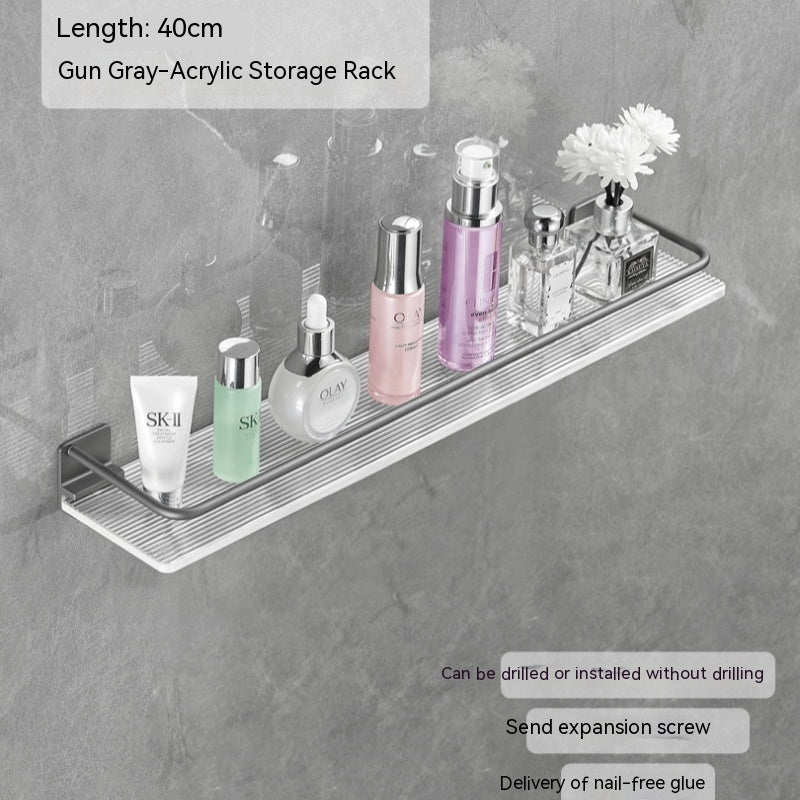 Bathroom Acrylic Storage Rack