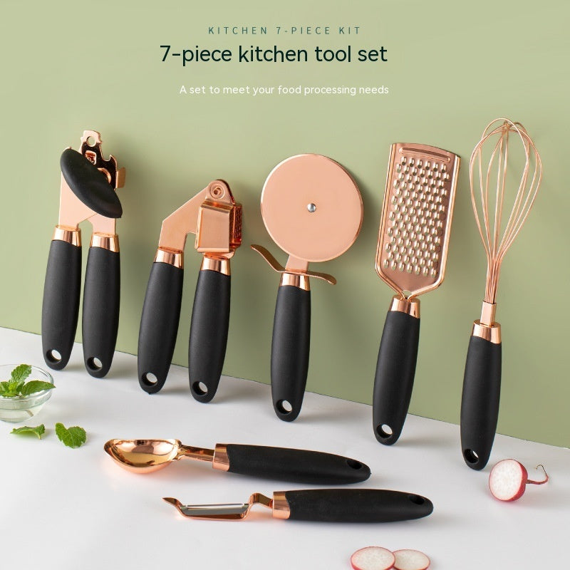 Kitchen Household Peeler  Copper Plating Set