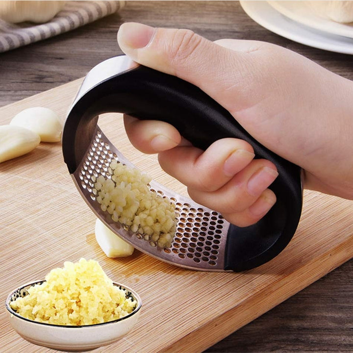 Stainless Steel Garlic Press Masher