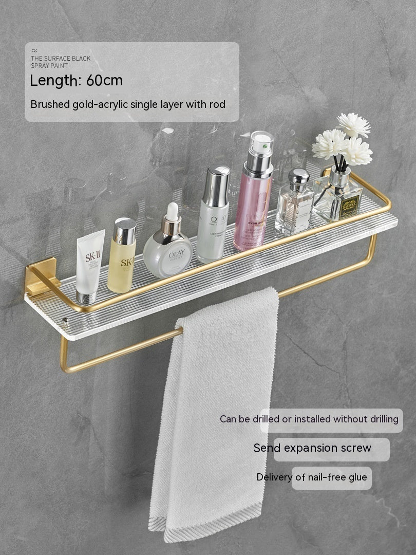 Bathroom Acrylic Storage Rack