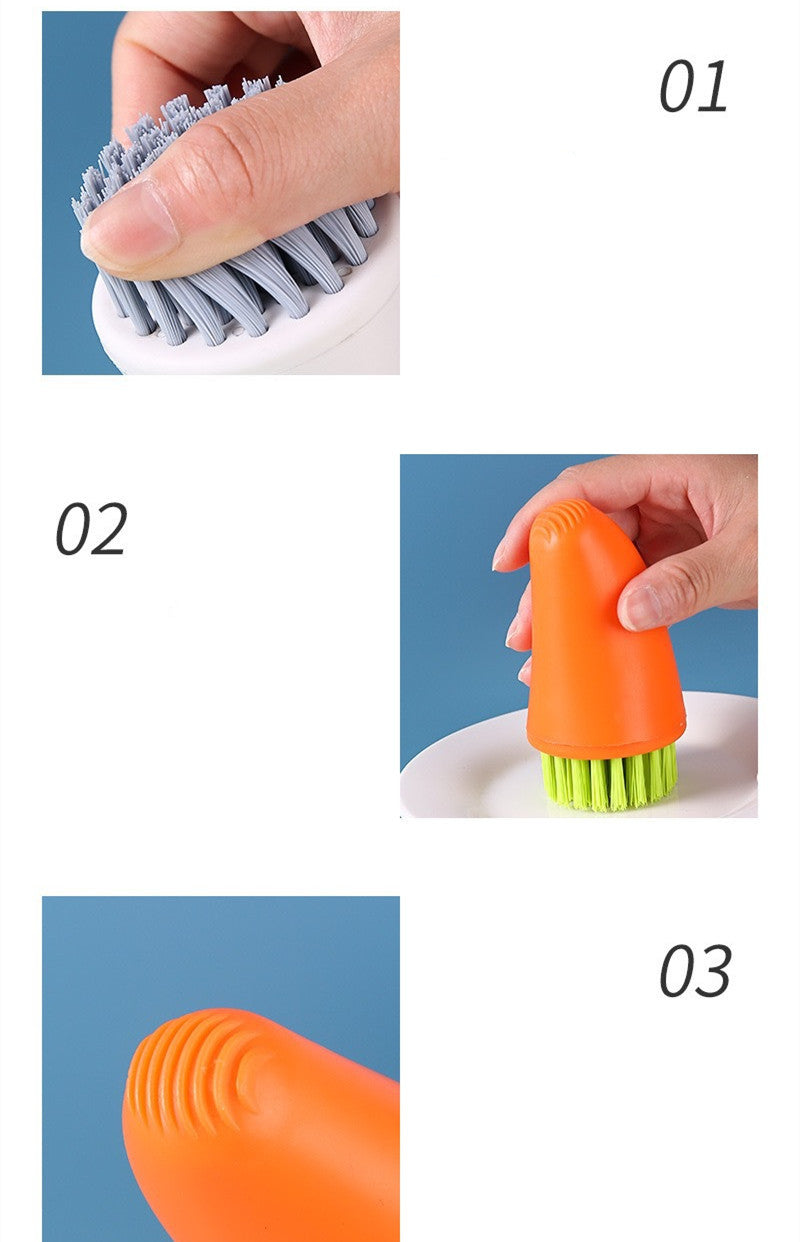 Multifunctional Kitchen Household Carrot Brush