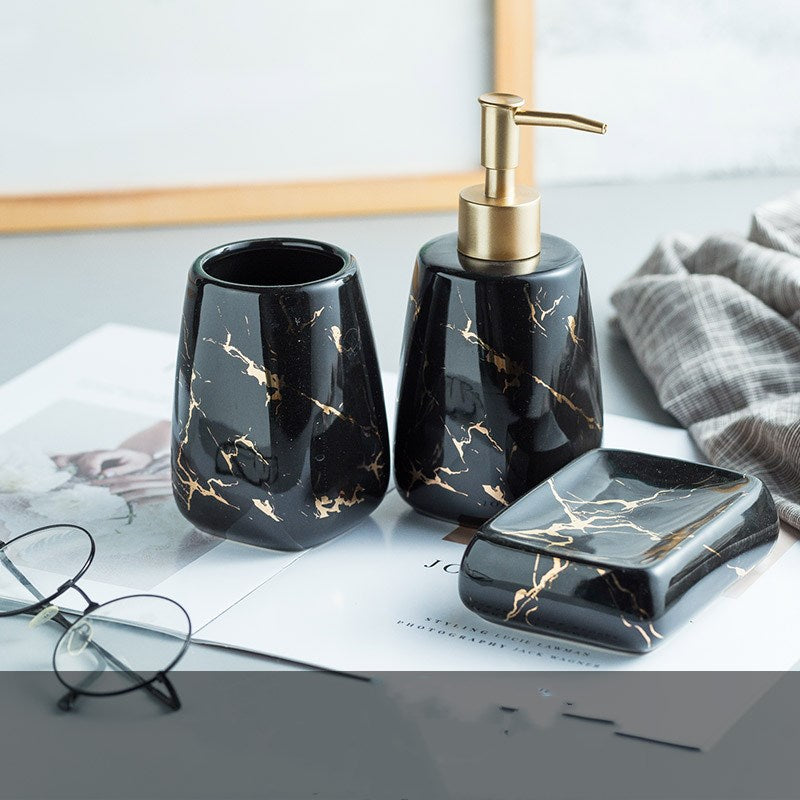 BathLux™  Luxury Wash SET With Marble Design