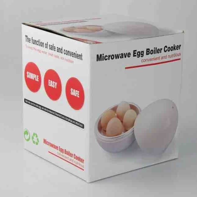 Microwave Egg-shaped Steamer Gadget