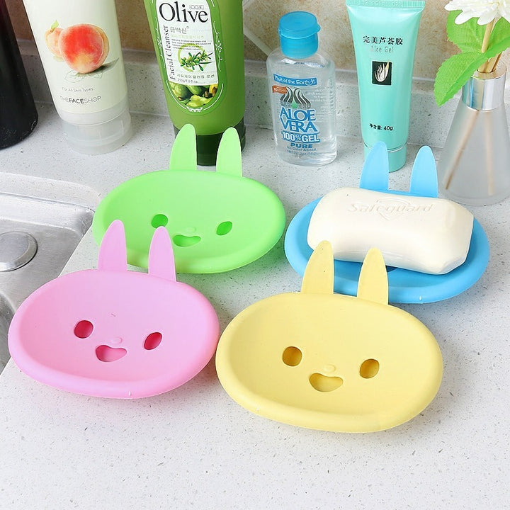 Bathroom Double-Layer Cartoon Soap Box