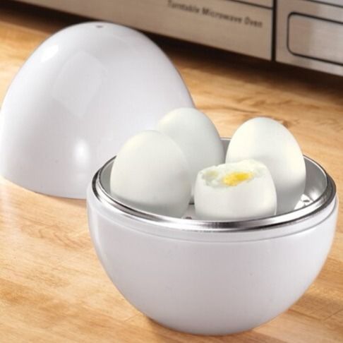 Microwave Egg-shaped Steamer Gadget