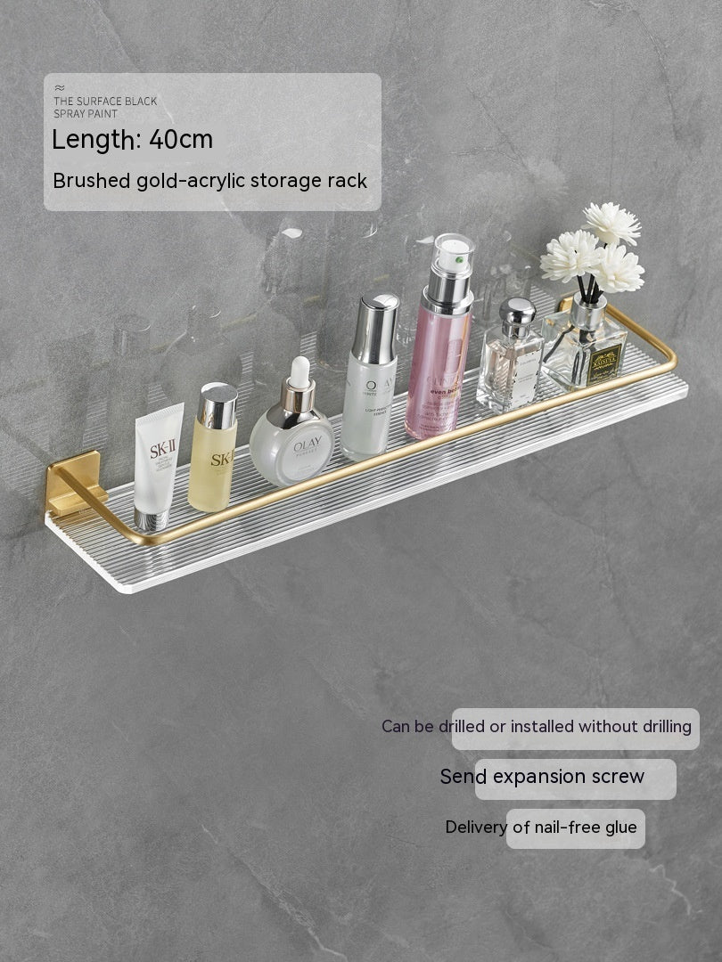 Bathroom Acrylic Storage Rack