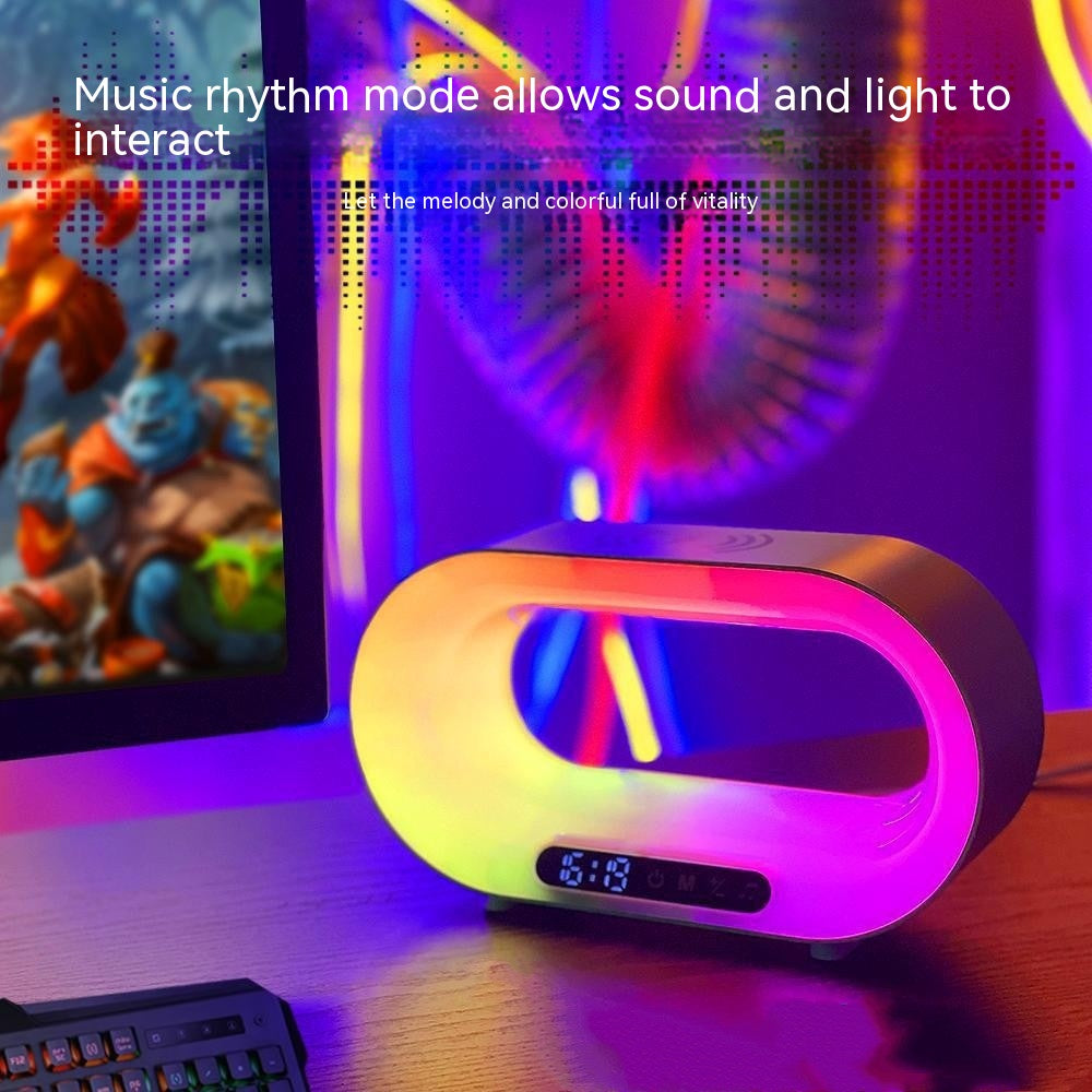 SmartCharge™  Multi-function 3 In 1 RGB LED Wireless Charger With Clock