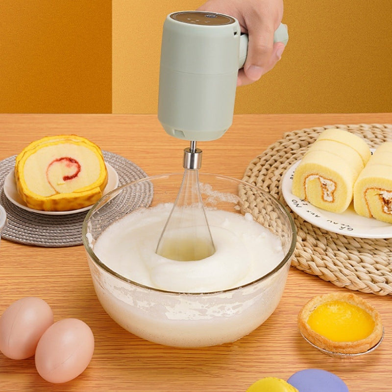 Electric Whisk Wireless Handheld  Cream Mixer  Gadgets