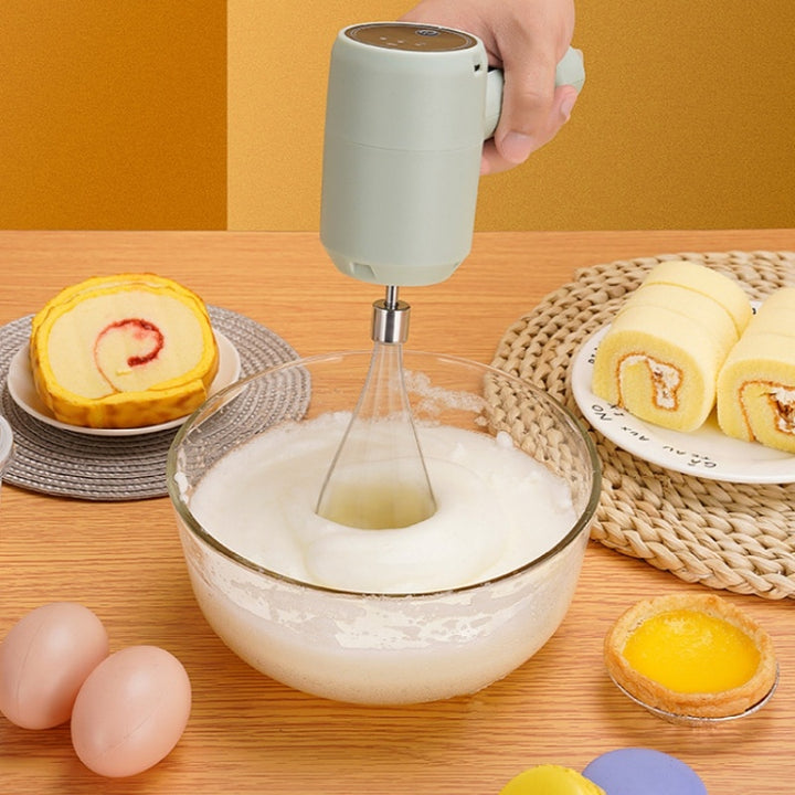 Electric Whisk Wireless Handheld  Cream Mixer  Gadgets