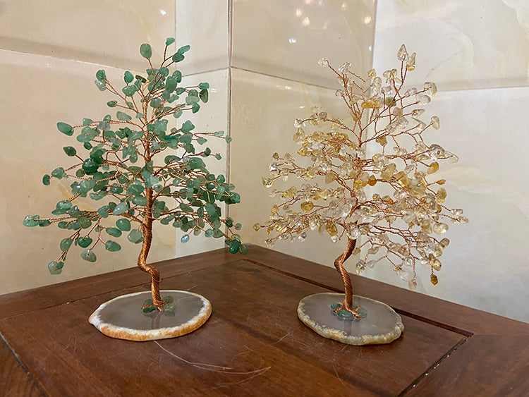 Room Decoration Bookshelf Crystal Tree