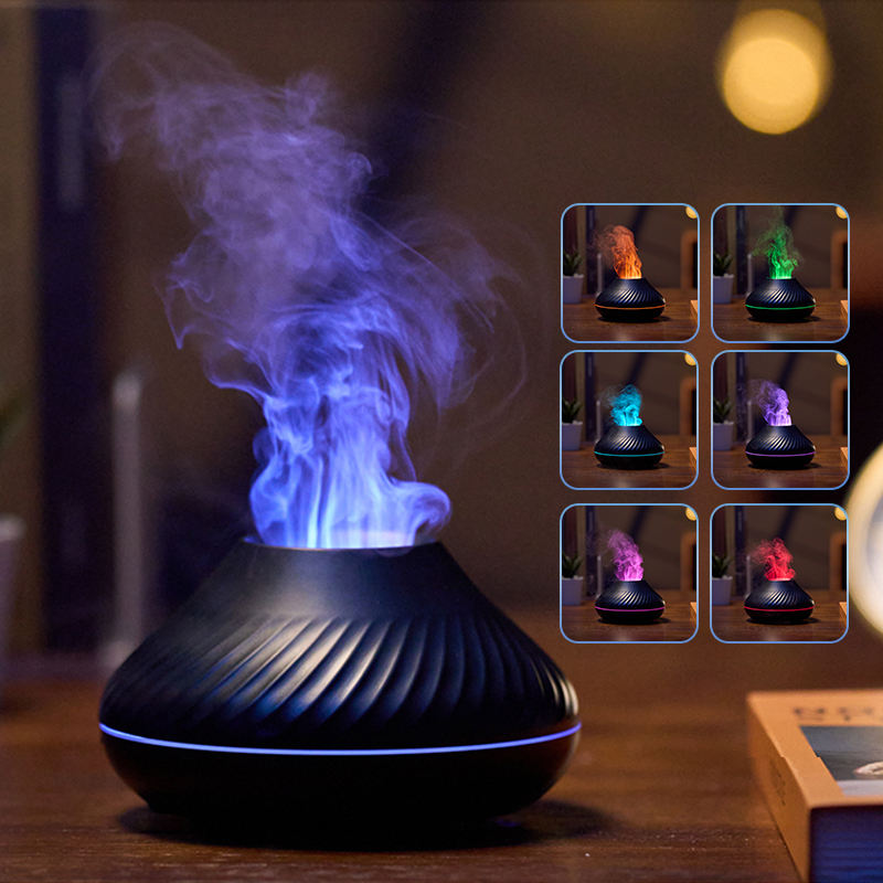 AromaAir RGB Flame Aroma Diffuser