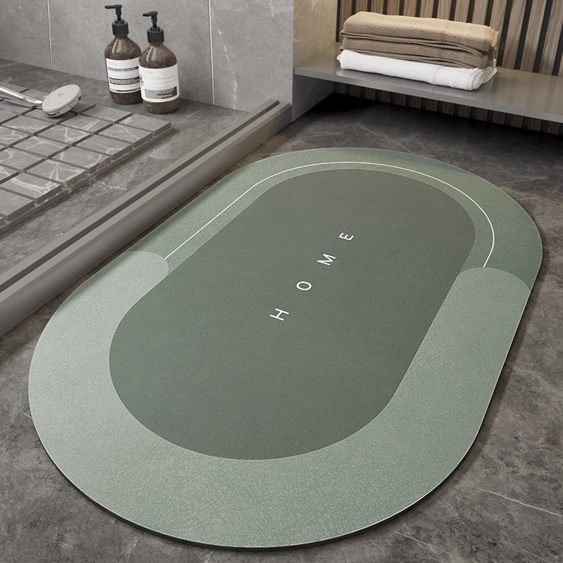 Bathroom Sliding  Door Foot Mat