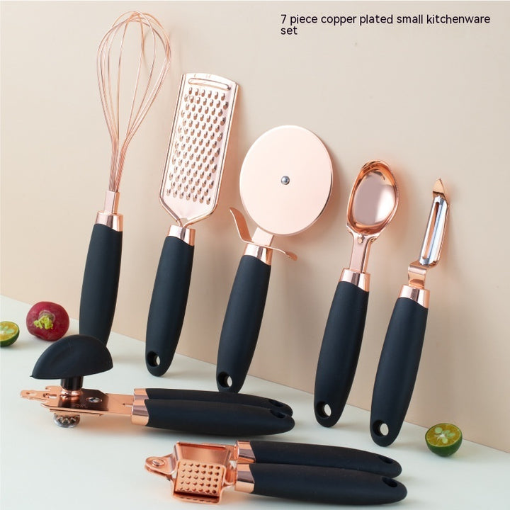 Kitchen Household Peeler  Copper Plating Set