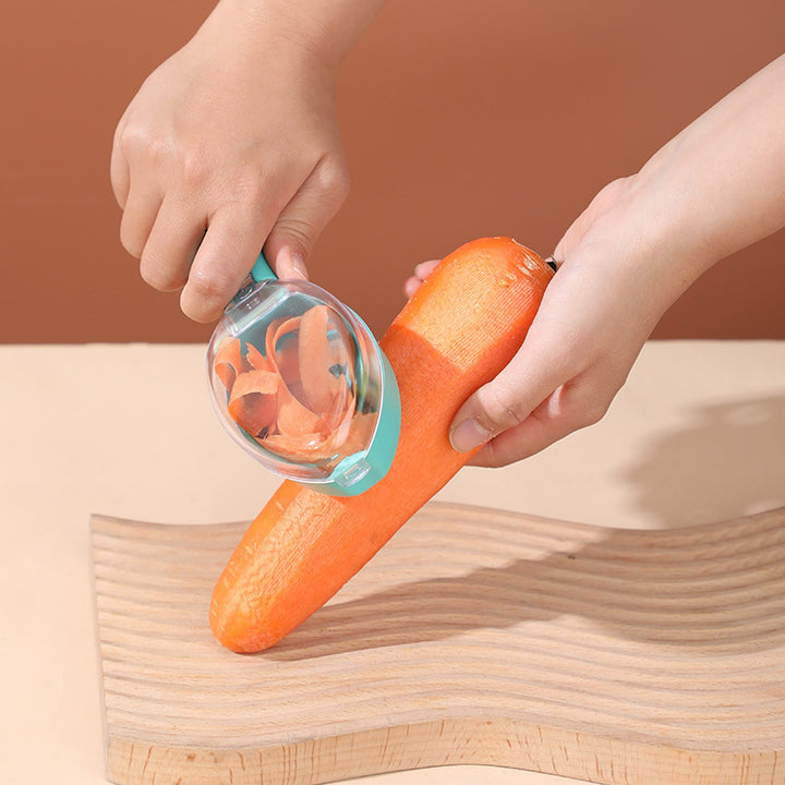 Kitchen Covered Storage Type Peeler