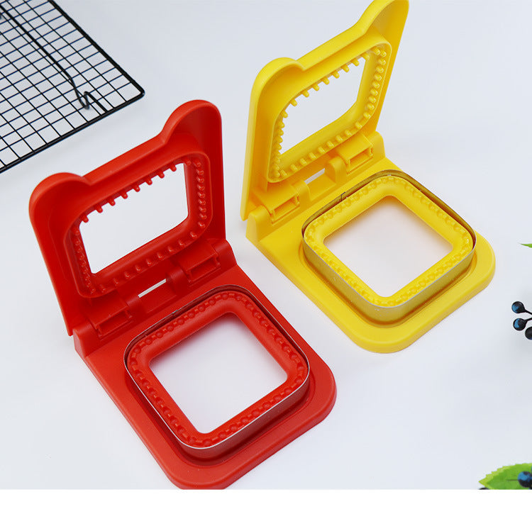 Creative Breakfast Making Sandwich Cutter