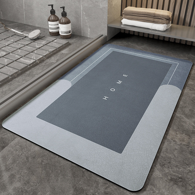 Bathroom Sliding  Door Foot Mat