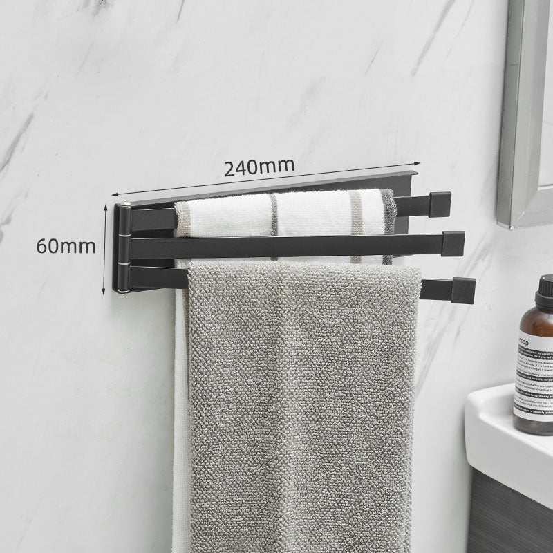 Bathroom Non-perforated Towel Rack