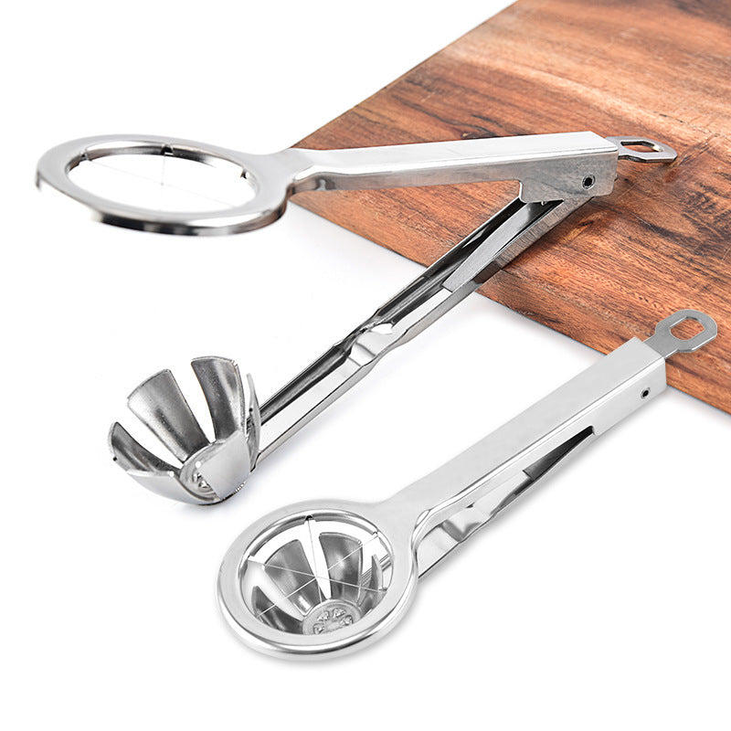 Stainless Steel Egg Cutter Cutting Cooked S Tool