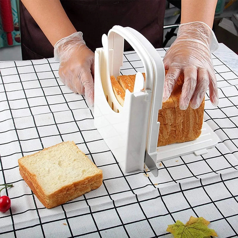 Foldable Toast Bread Cutting Slicer