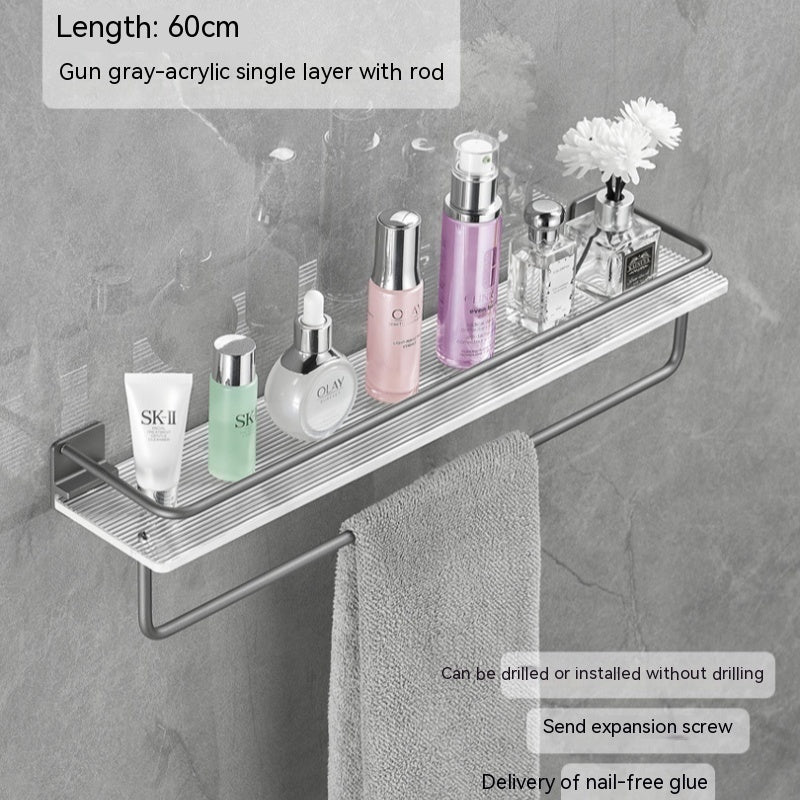 Bathroom Acrylic Storage Rack