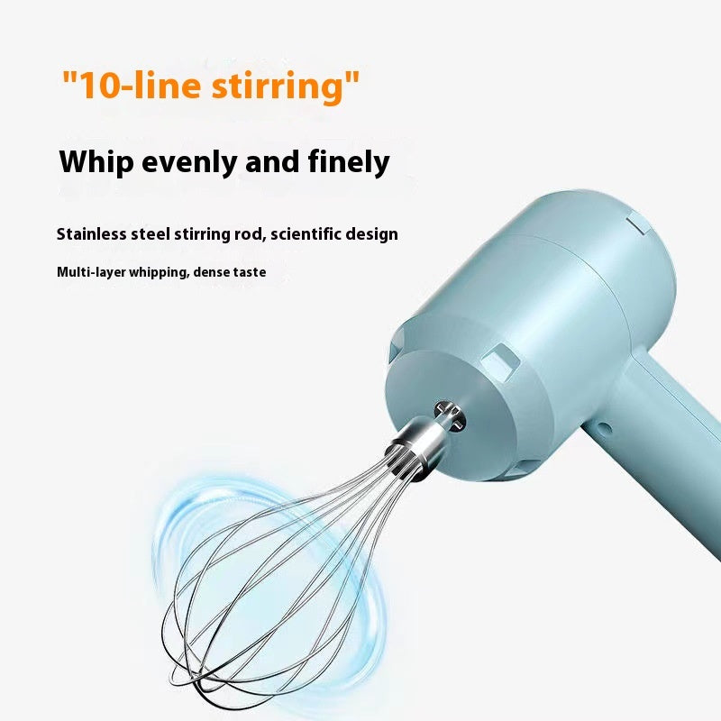 Electric Whisk Wireless Handheld  Cream Mixer  Gadgets