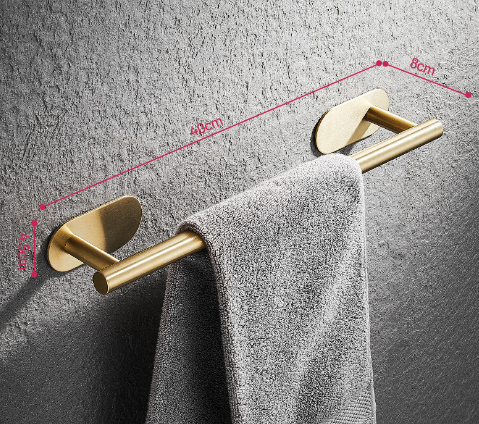 GoldSet™  Elegant Golden Bathroom Hangers [SET]