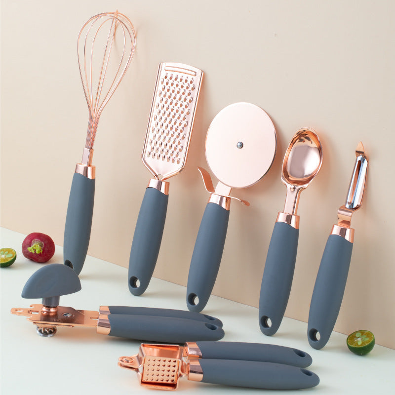 Kitchen Household Peeler  Copper Plating Set