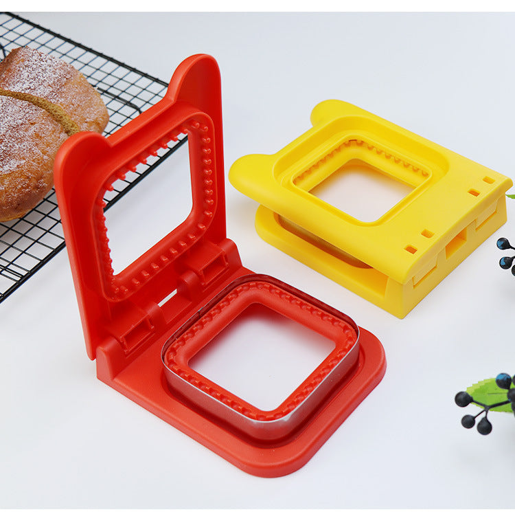 Creative Breakfast Making Sandwich Cutter