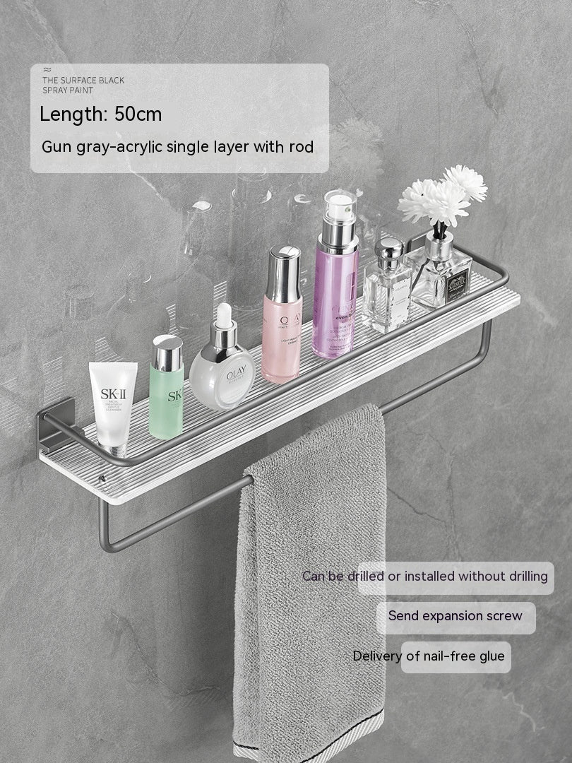 Bathroom Acrylic Storage Rack