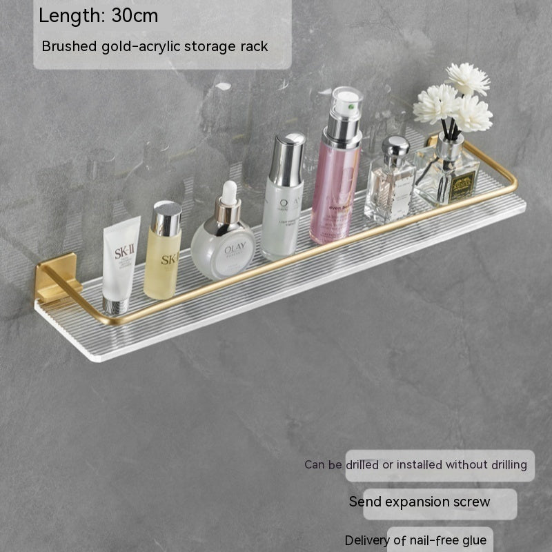 Bathroom Acrylic Storage Rack