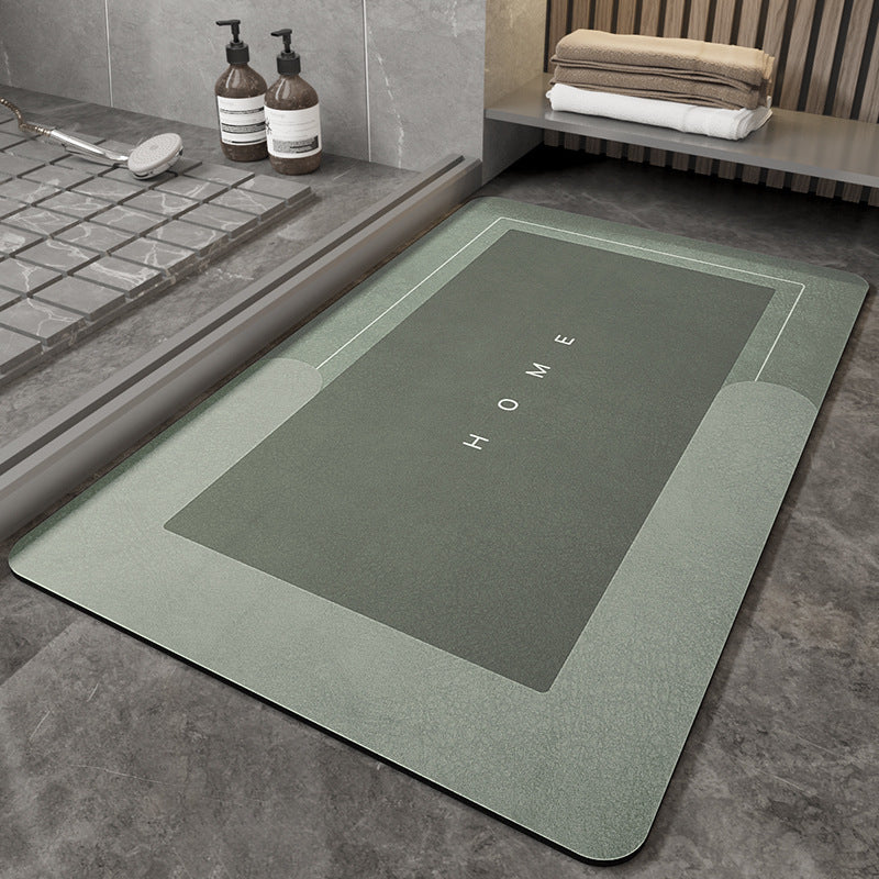 Bathroom Sliding  Door Foot Mat