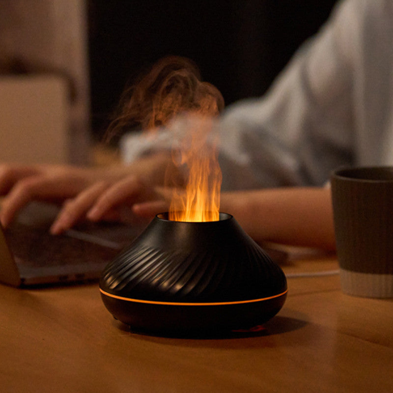 AromaAir RGB Flame Aroma Diffuser