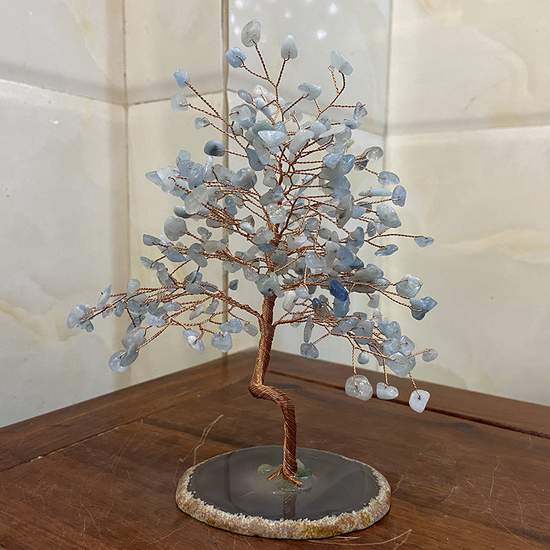 Room Decoration Bookshelf Crystal Tree