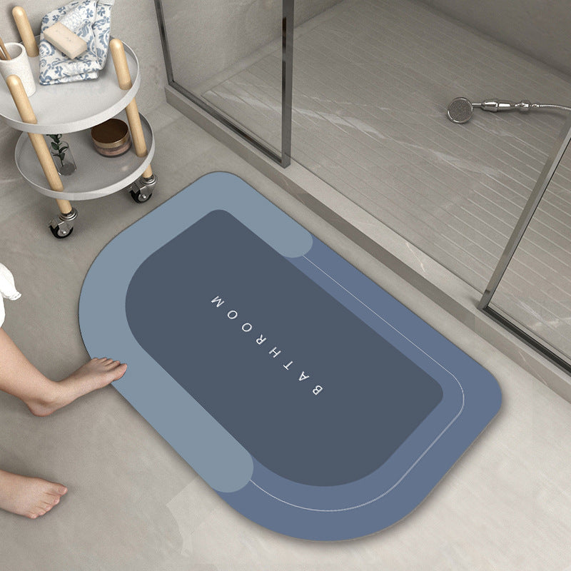 Bathroom Sliding  Door Foot Mat