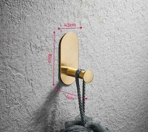 GoldSet™  Elegant Golden Bathroom Hangers [SET]