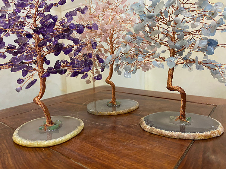 Room Decoration Bookshelf Crystal Tree