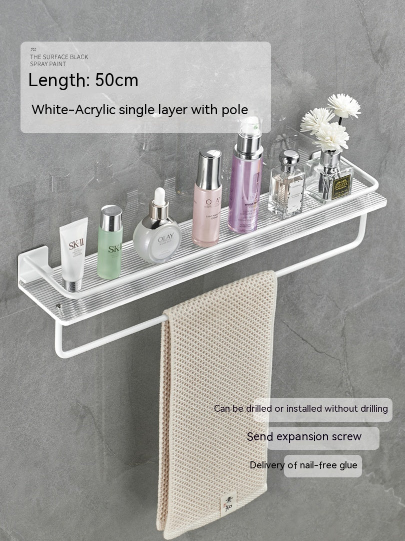 Bathroom Acrylic Storage Rack