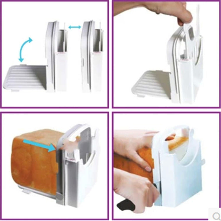 Foldable Toast Bread Cutting Slicer