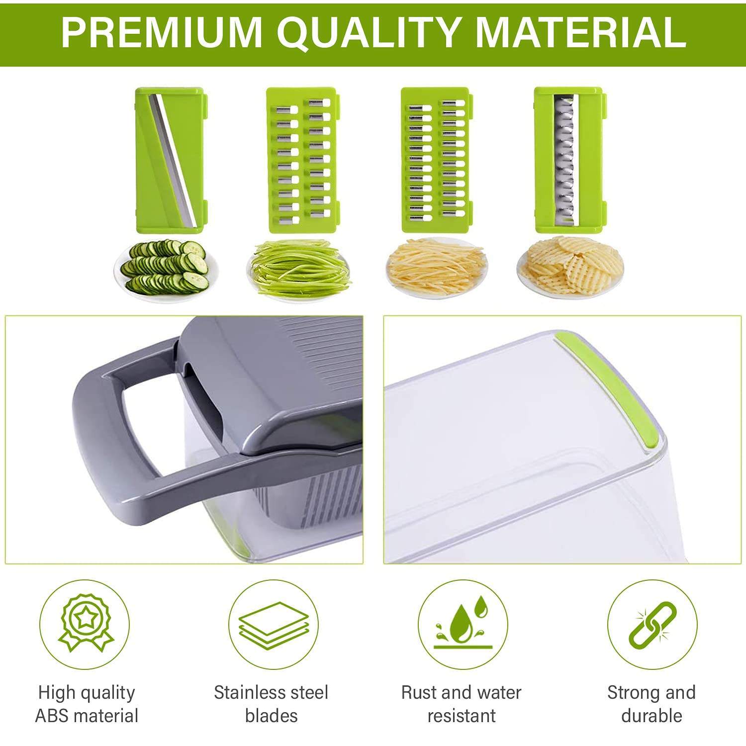 12 In 1 Manual Food Vegetable  Slicer