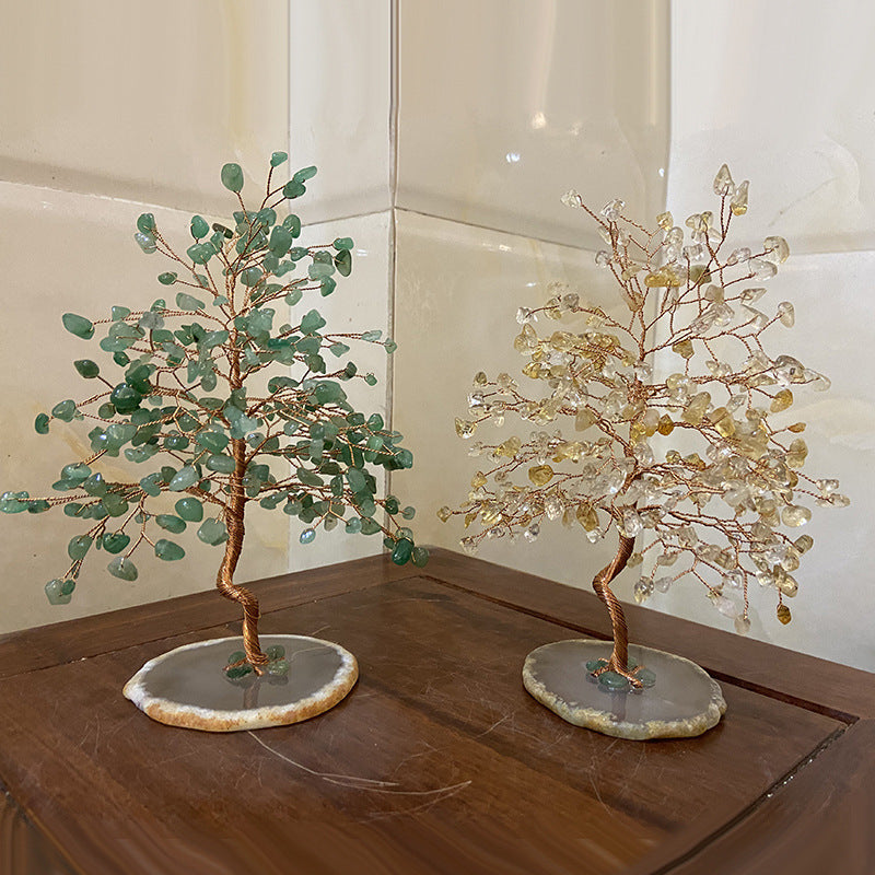 Room Decoration Bookshelf Crystal Tree