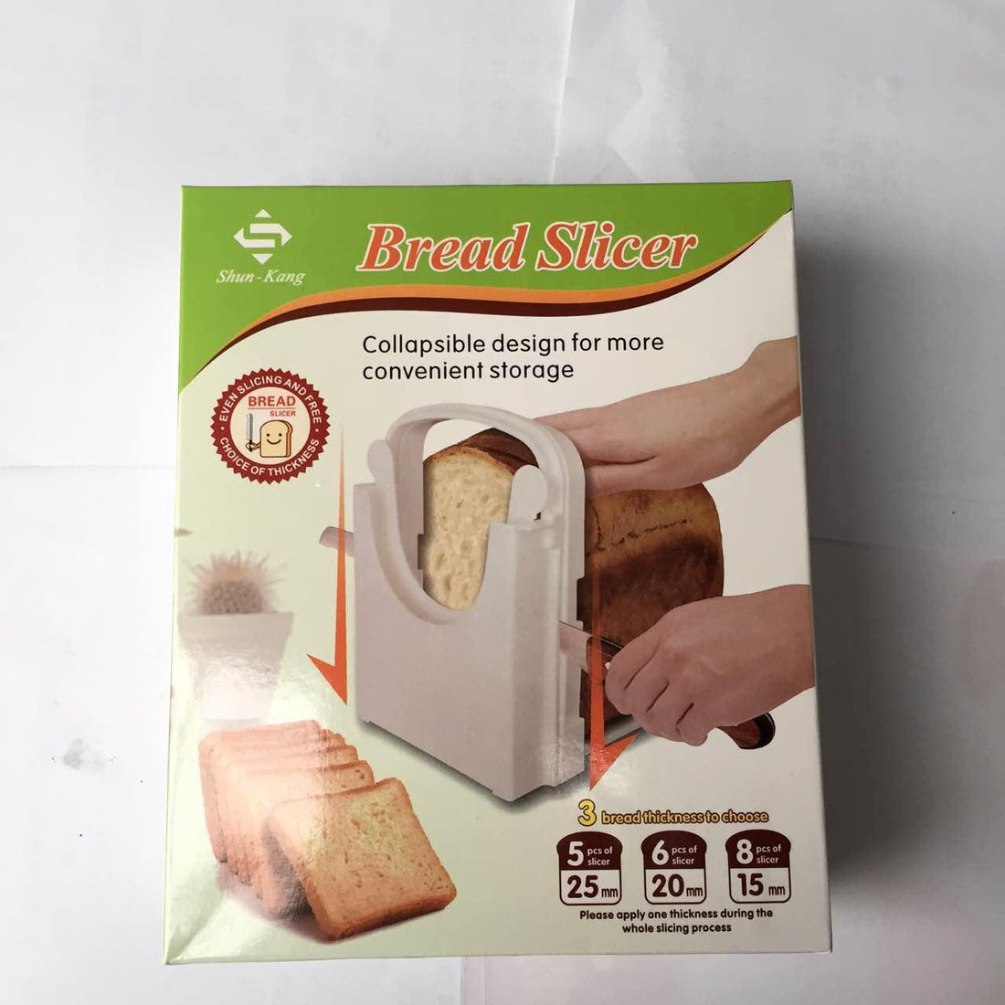 Foldable Toast Bread Cutting Slicer