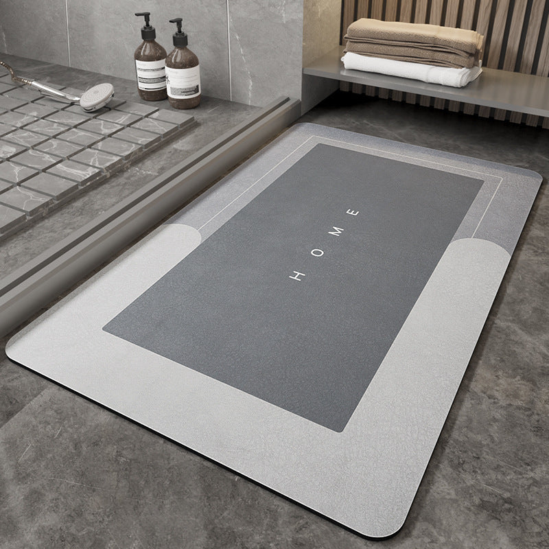 Bathroom Sliding  Door Foot Mat