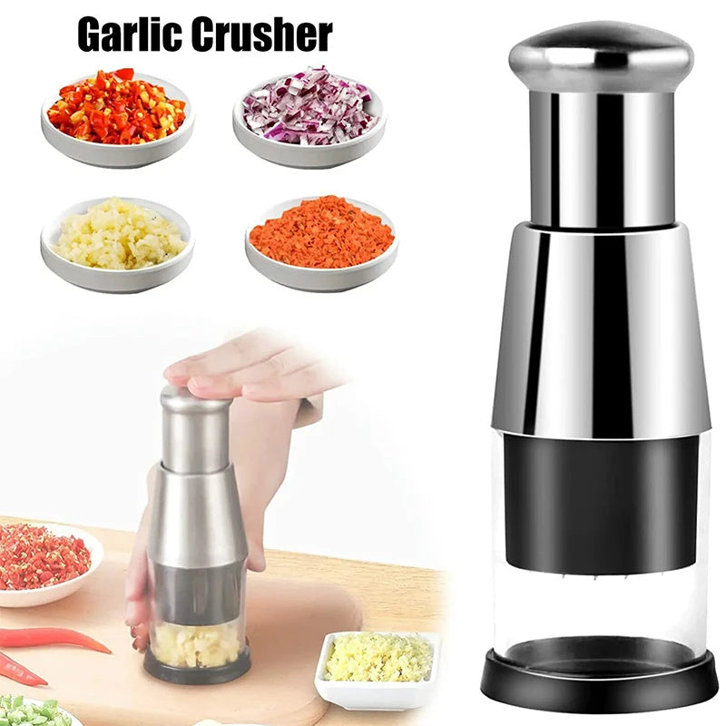 Manual Garlic Press Squeezer Machine